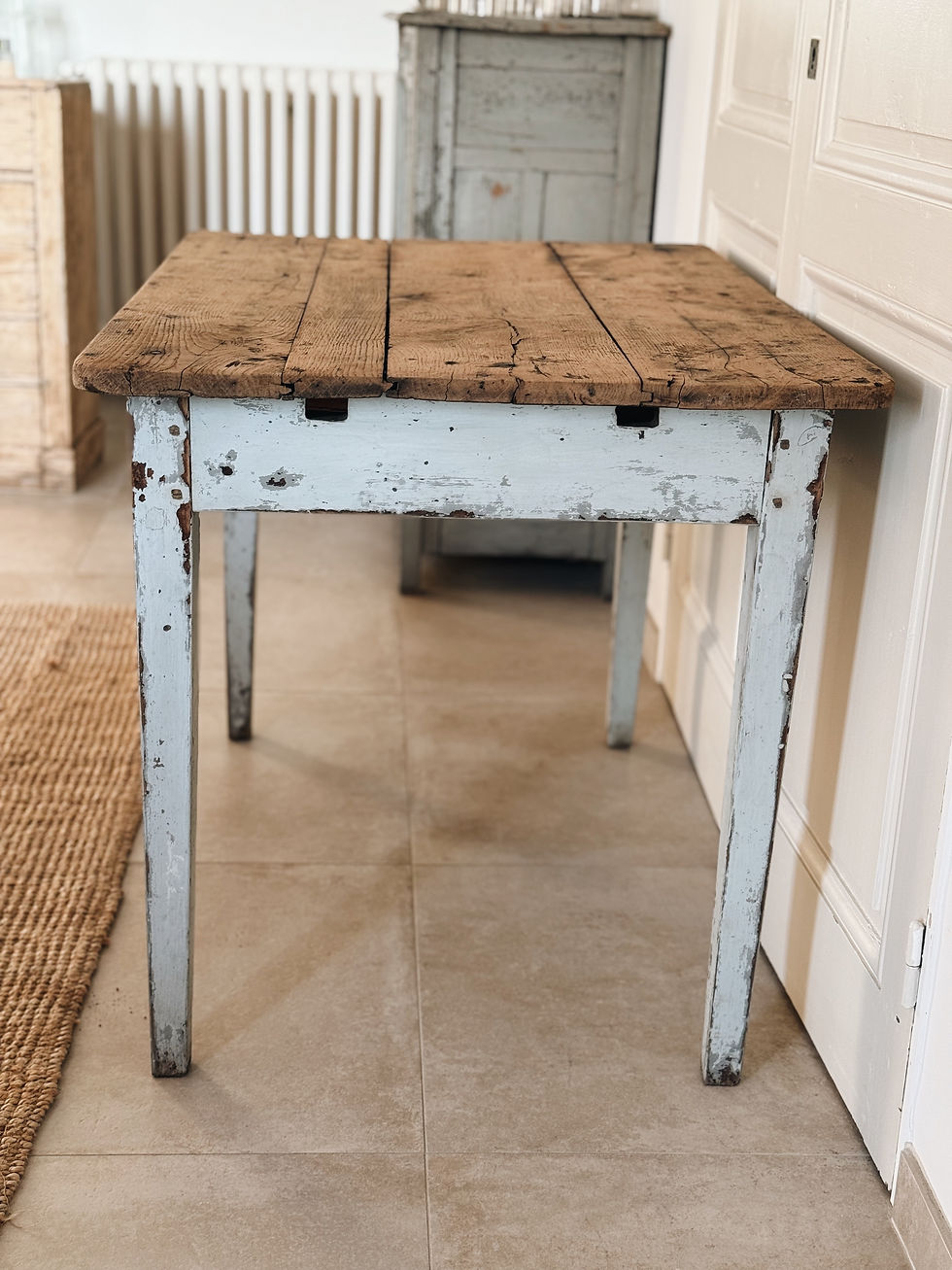 Miniature : Table patinée