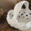 Miniature : Panier tressé en porcelaine 