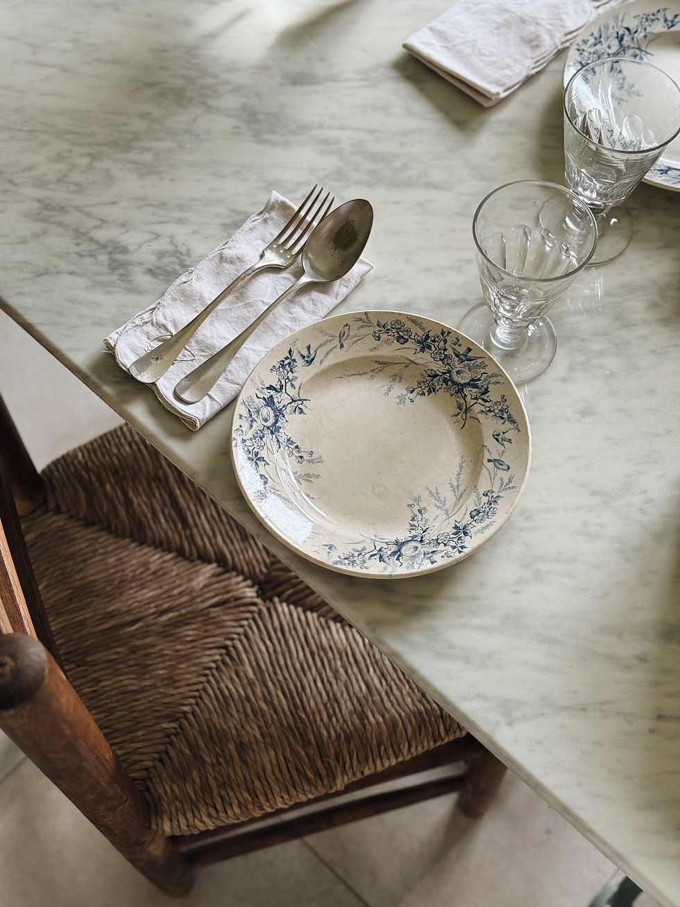 Miniature : Assiettes plates Creil et Montereau