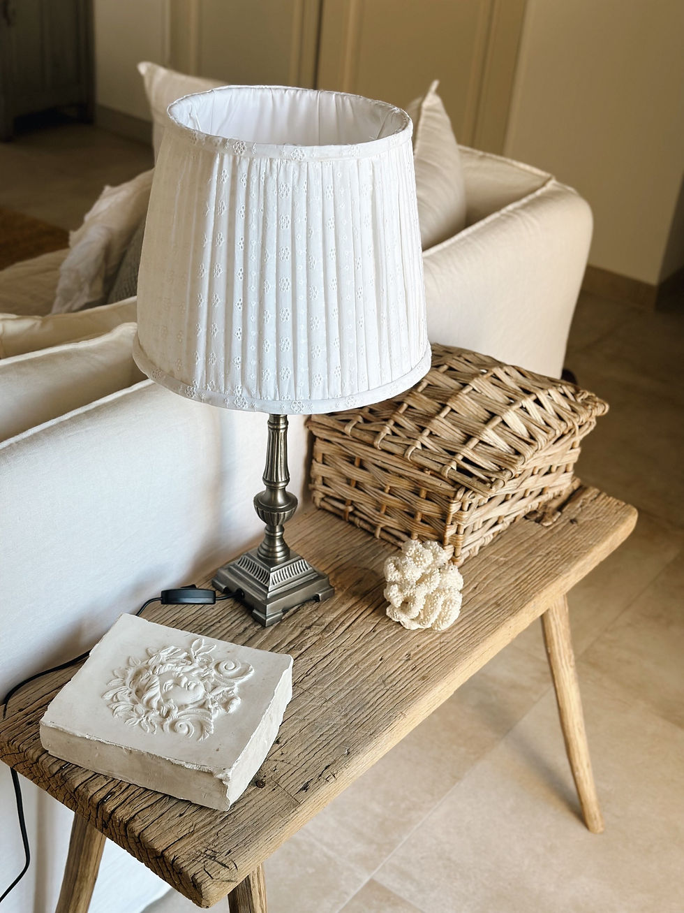 Miniature : Abat jour Blanche 