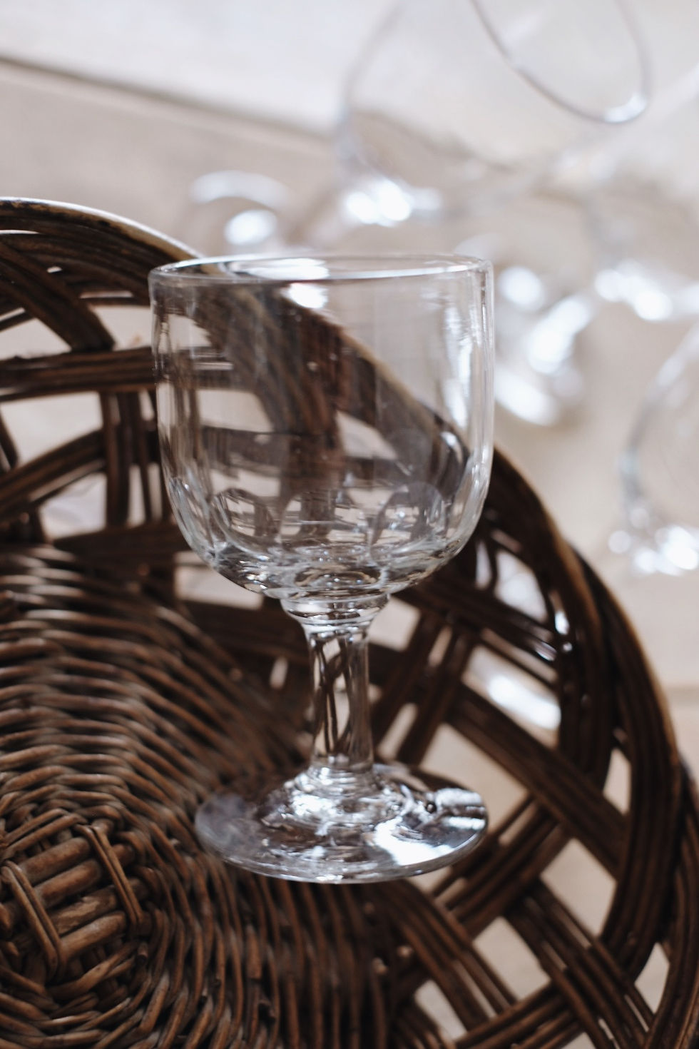 Miniature : Verres soufflés à la bouche 