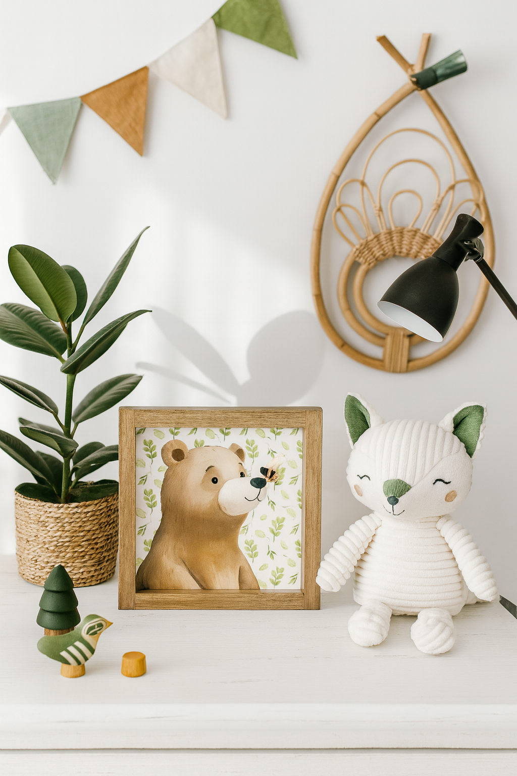 Honey Bear Wood Sign