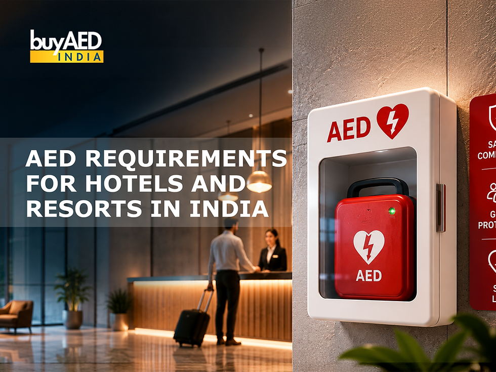 AED Requirements for Hotels and Resorts in India