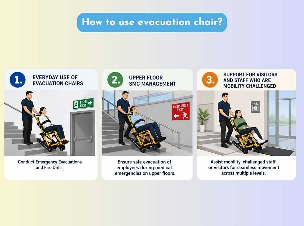 How to use Evacuation Chairs in the workplace and everyday life?