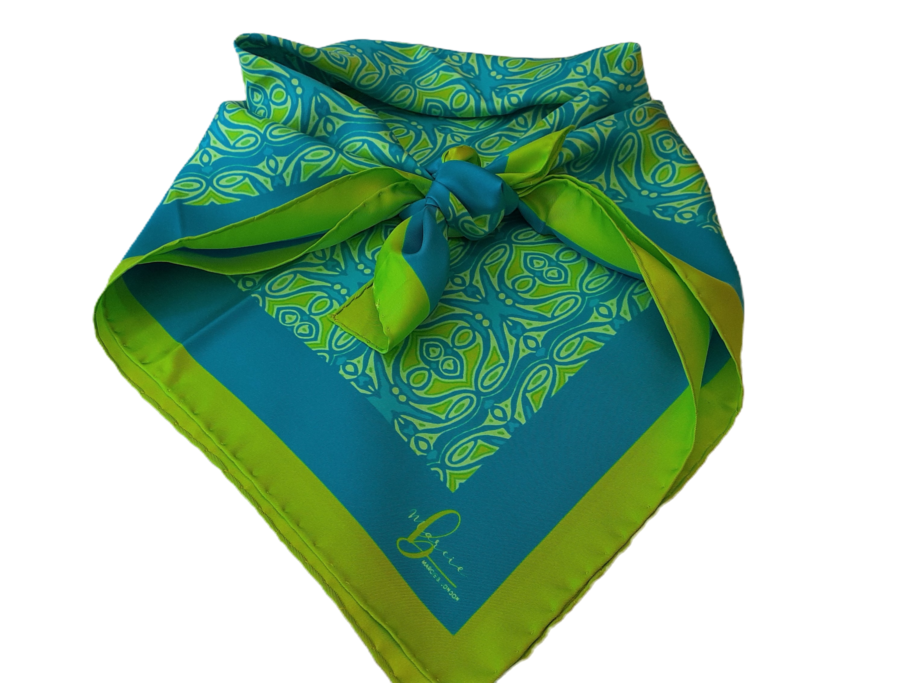 Dancing Lilies II - in Lime Green