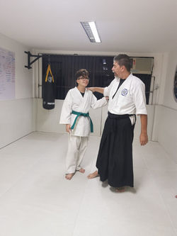 Sensei Marcelo e Pedro