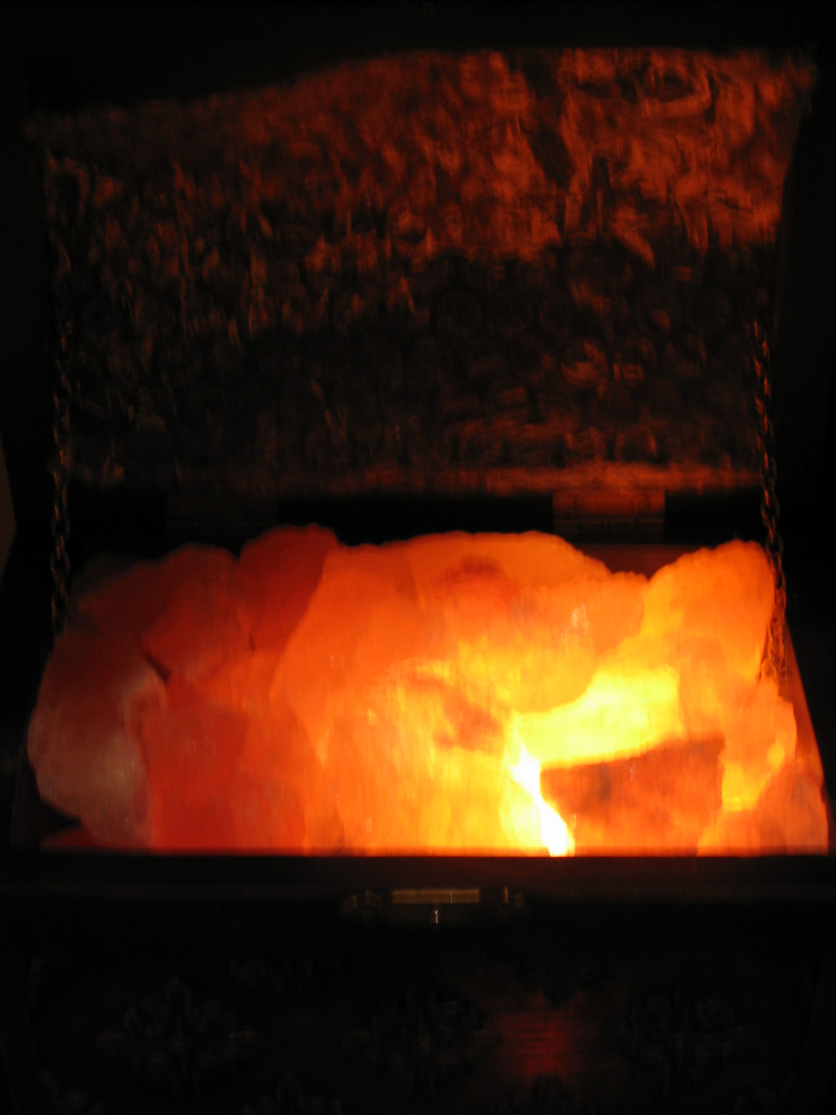 Salt Lamp Treasure Chest