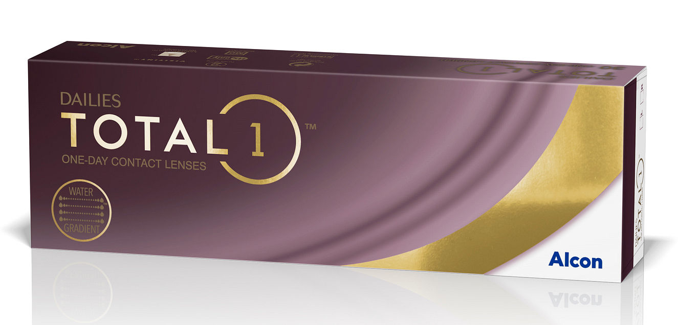 Alcon Dailies Total 1 Contact Lens 30 Lens Box