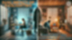 Title image for the article 'The Gaslighter Effect: Impact on Personal and Professional Growth' on the website www.sd-zen-zone.in. The image is split into two halves: the left half depicts a corporate environment with a shadowy figure looming over an employee at a desk, symbolizing workplace gaslighting. The right half shows a personal setting with a shadowy figure behind a distressed person, representing gaslighting in personal relationships. The contrasting tones highlight the pervasive impact of gaslighting across different areas of life.