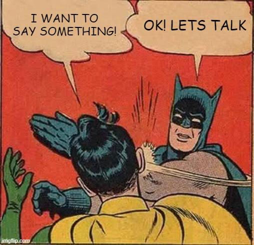Funny meme of Batman & Robbin