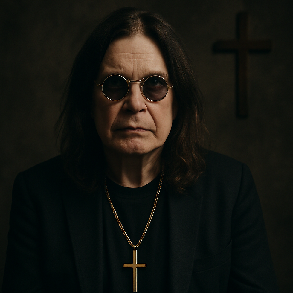 Was Ozzy Osbourne a Christian? Some say yes, some say no.