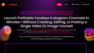 ViralReel AI is the perfect choice for creating faceless tiktoks