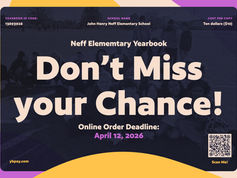 YEARBOOK SALES OPEN NOW!