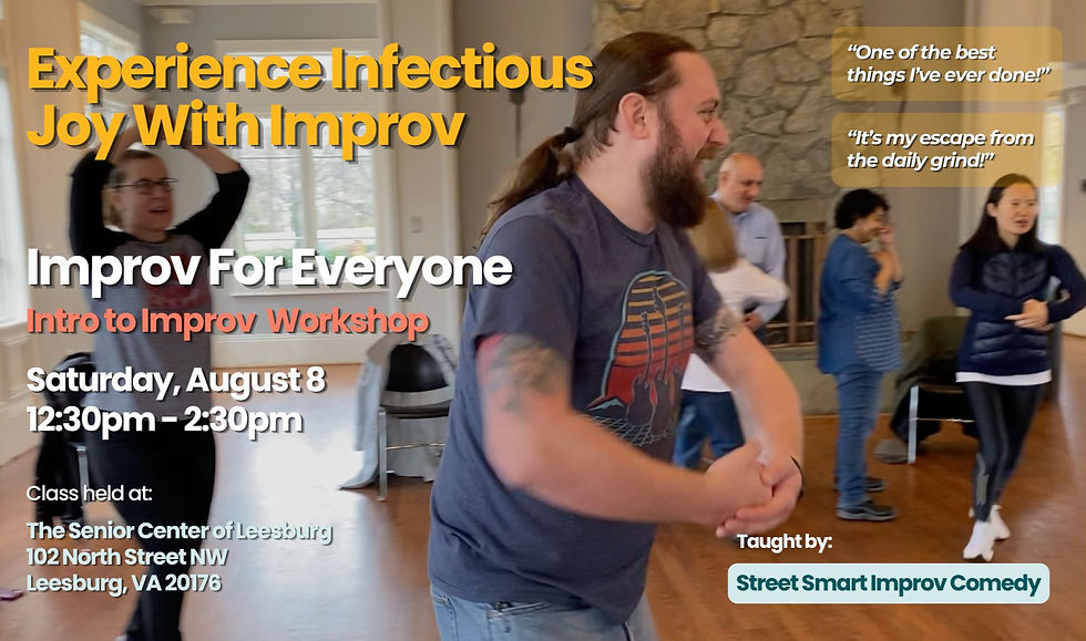 Improv For Everyone: Intro to Improv Workshop (Leesburg)