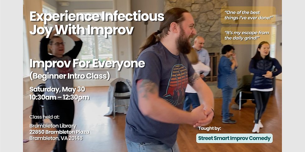 Improv For Everyone: Intro Class (Brambleton)