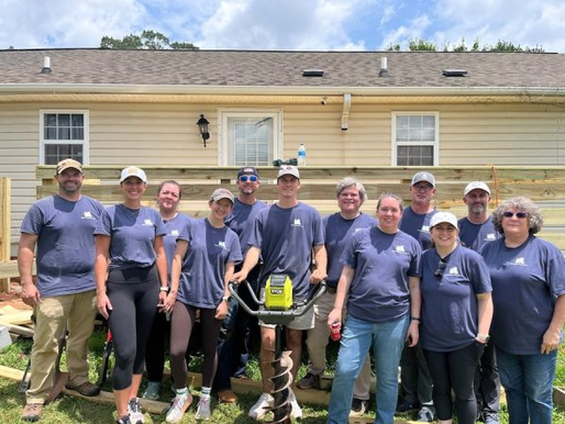 McBee Avenue Wealth Advisors sponsors ramp build to support Rebuild Upstate