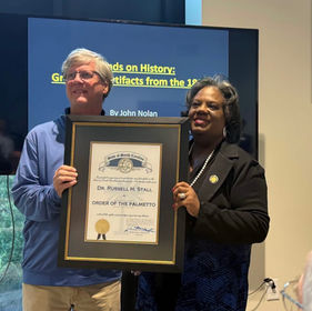 Russell Stall honored with Order of the Palmetto