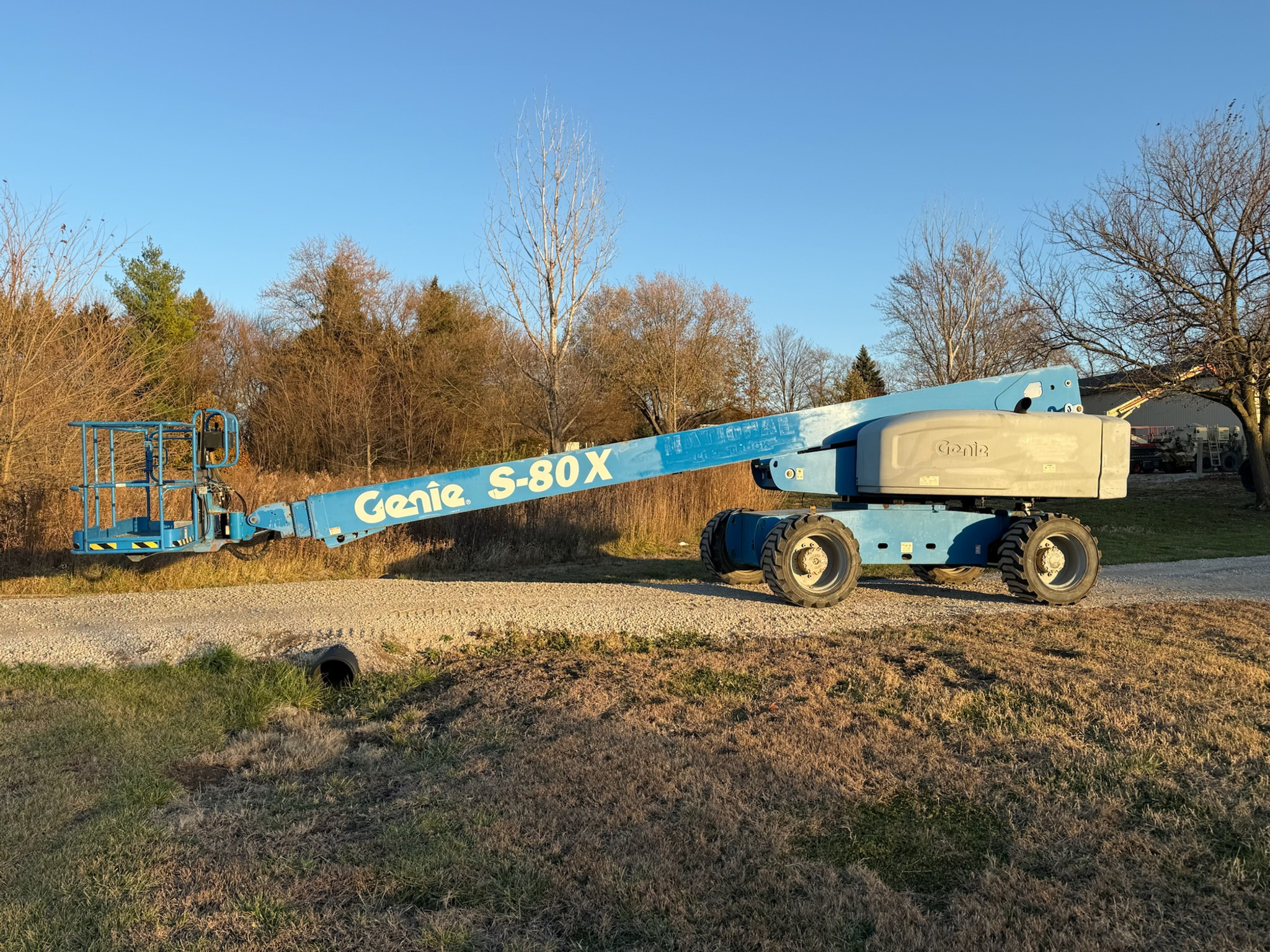 2014 Genie S-80X Boom Lift