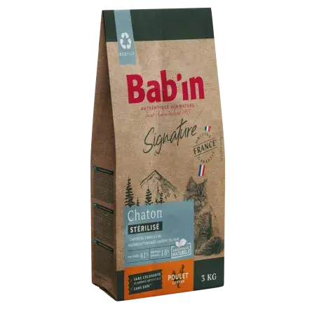 Chaton sterilisé poulet 1,5kg