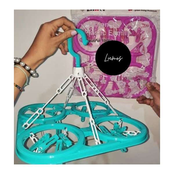 Tender colgante cuadrado 16 broches