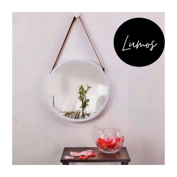 Espejo circular con tira