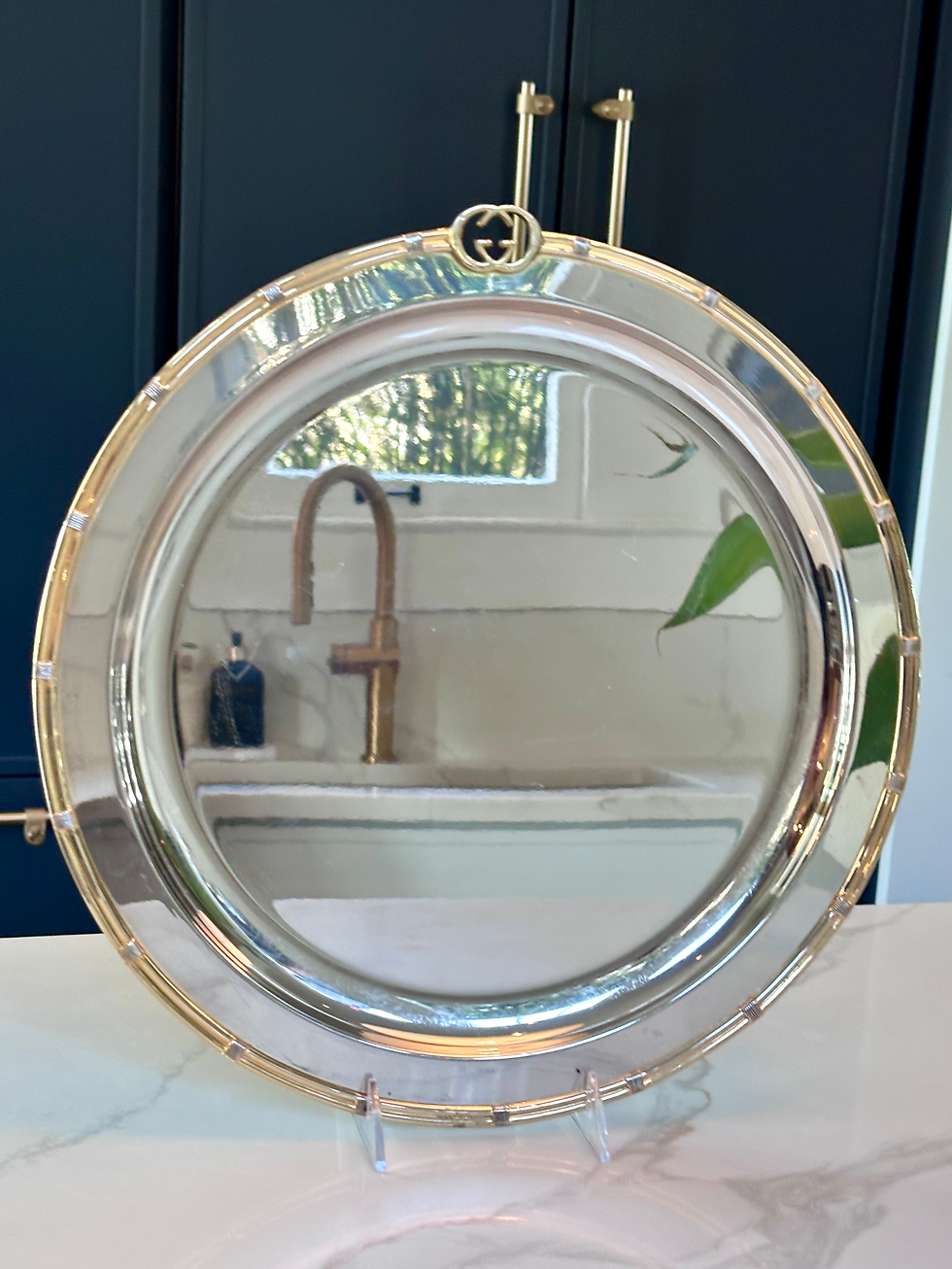 Thumbnail: Vintage Gucci 14" Cocktail Serving Tray