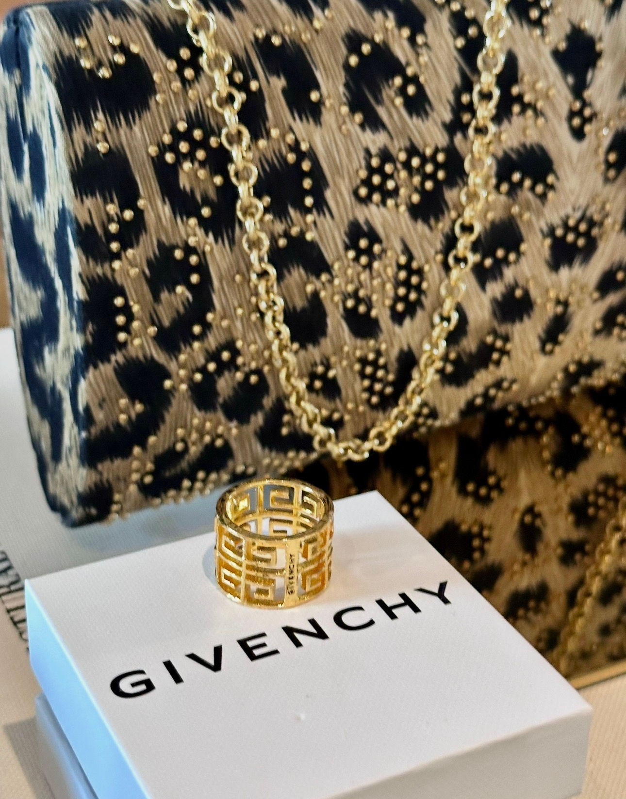 Gorgeous Givenchy Logo Ring