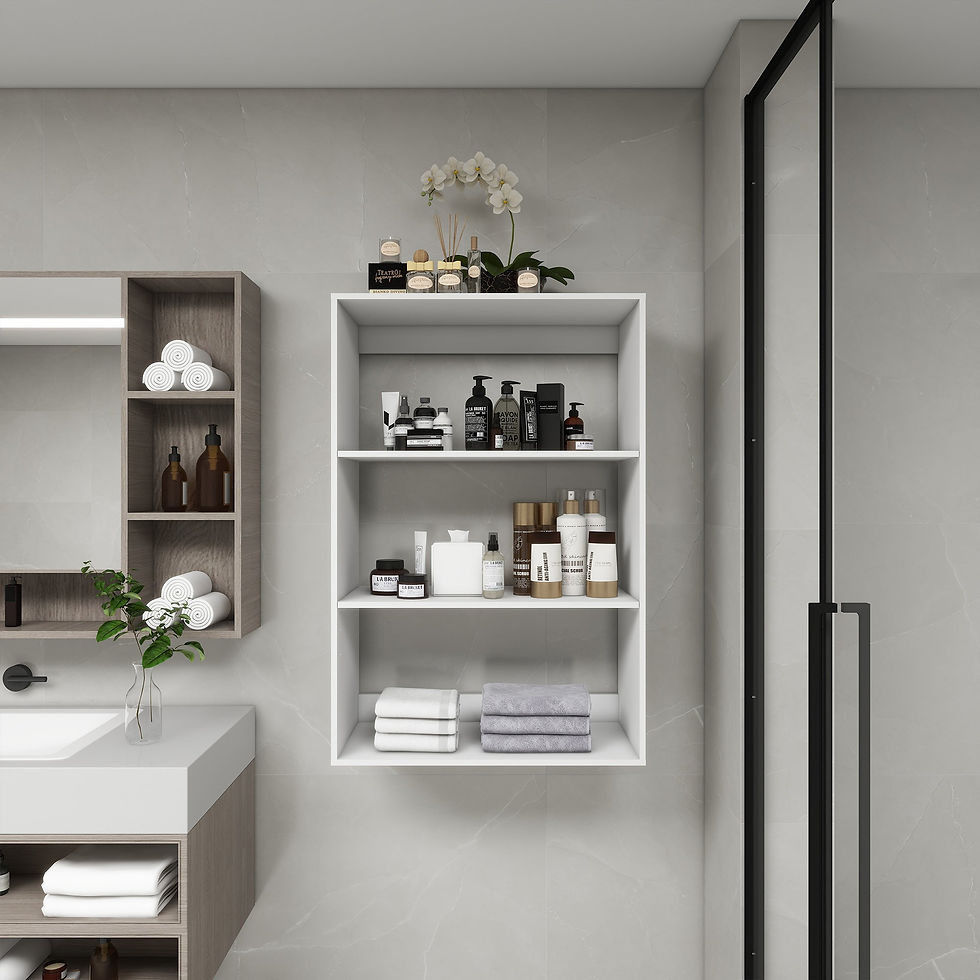 Thumbnail: Bathroom Closet Organizer System