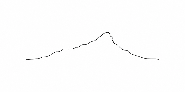 Minimalist Continuous Mountain Ridge.png
