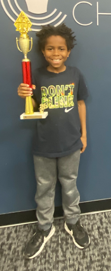 Charlotte Chess Center Scholastic Tournament Trophy Winner