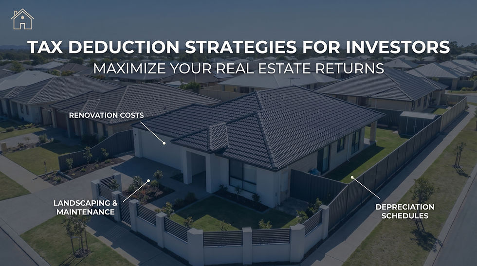 Investment Property Tax Deductions in Australia