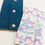 Thumbnail: Straight Drool Pads / Teething Pads Reversible for Baby Carrier