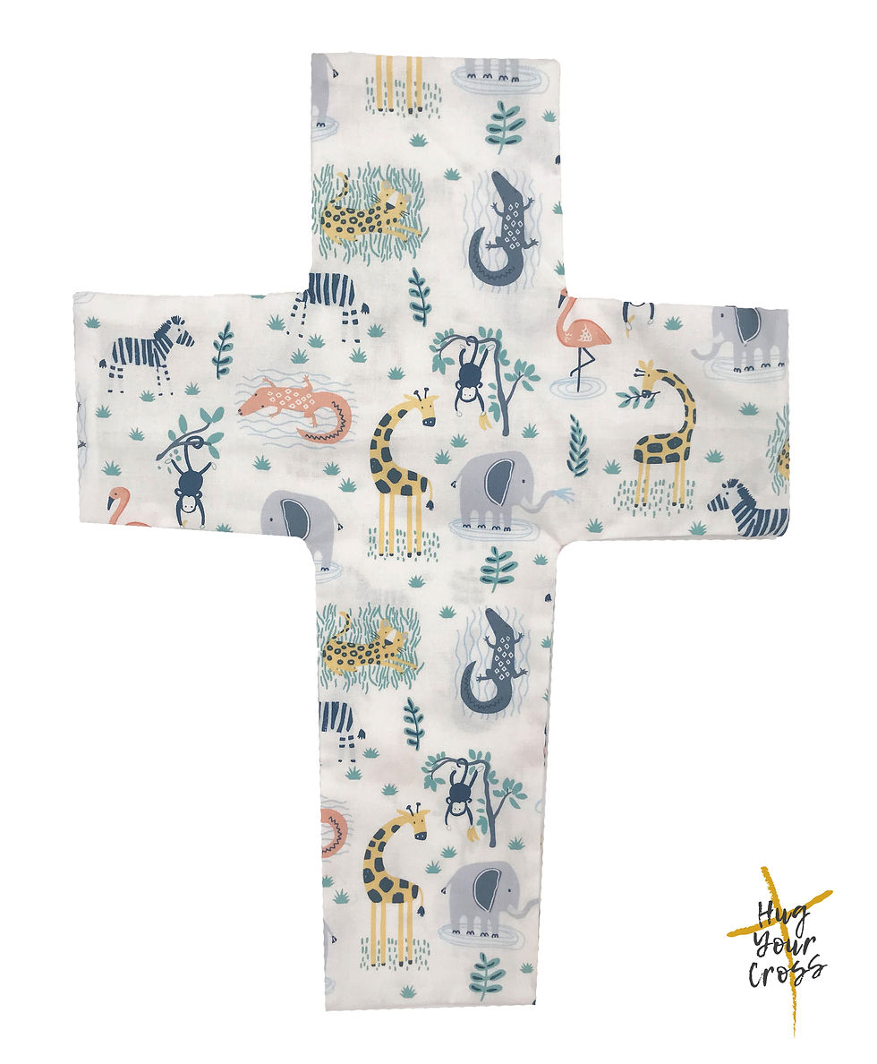 Thumbnail: My Little Zoo Cross Pillow