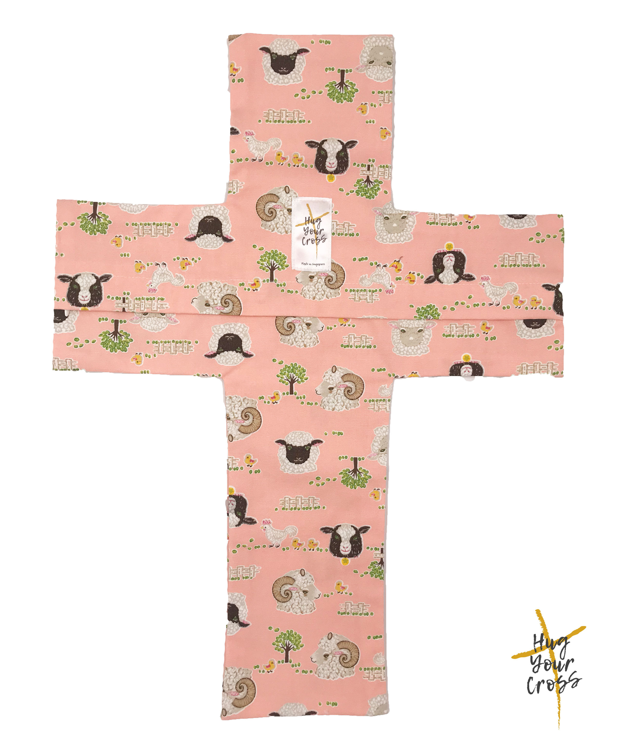 My Little Meh Meh Cross Pillow Cover