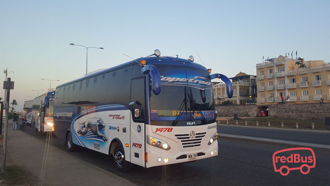 Copetran bus in Colombia