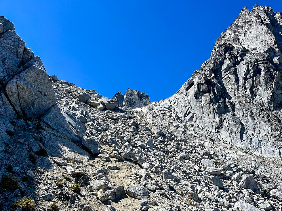 View of Aasgard Pass in the Enchantments