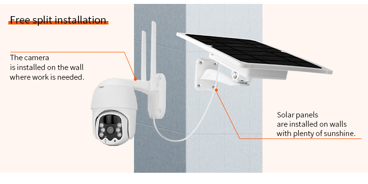 Thumbnail: Factory Supply 3mp Starlight WIFI Surveillance Cameras Outdoor Wireless