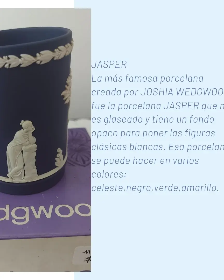 Miniatura: WEDGWOOD VINTAGE BLUE JASPER 