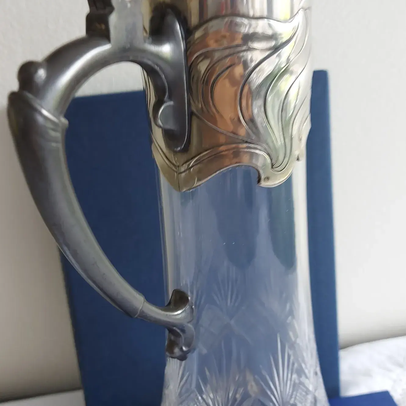 ART NOUVEAU  JARRA VINO/ AGUA
