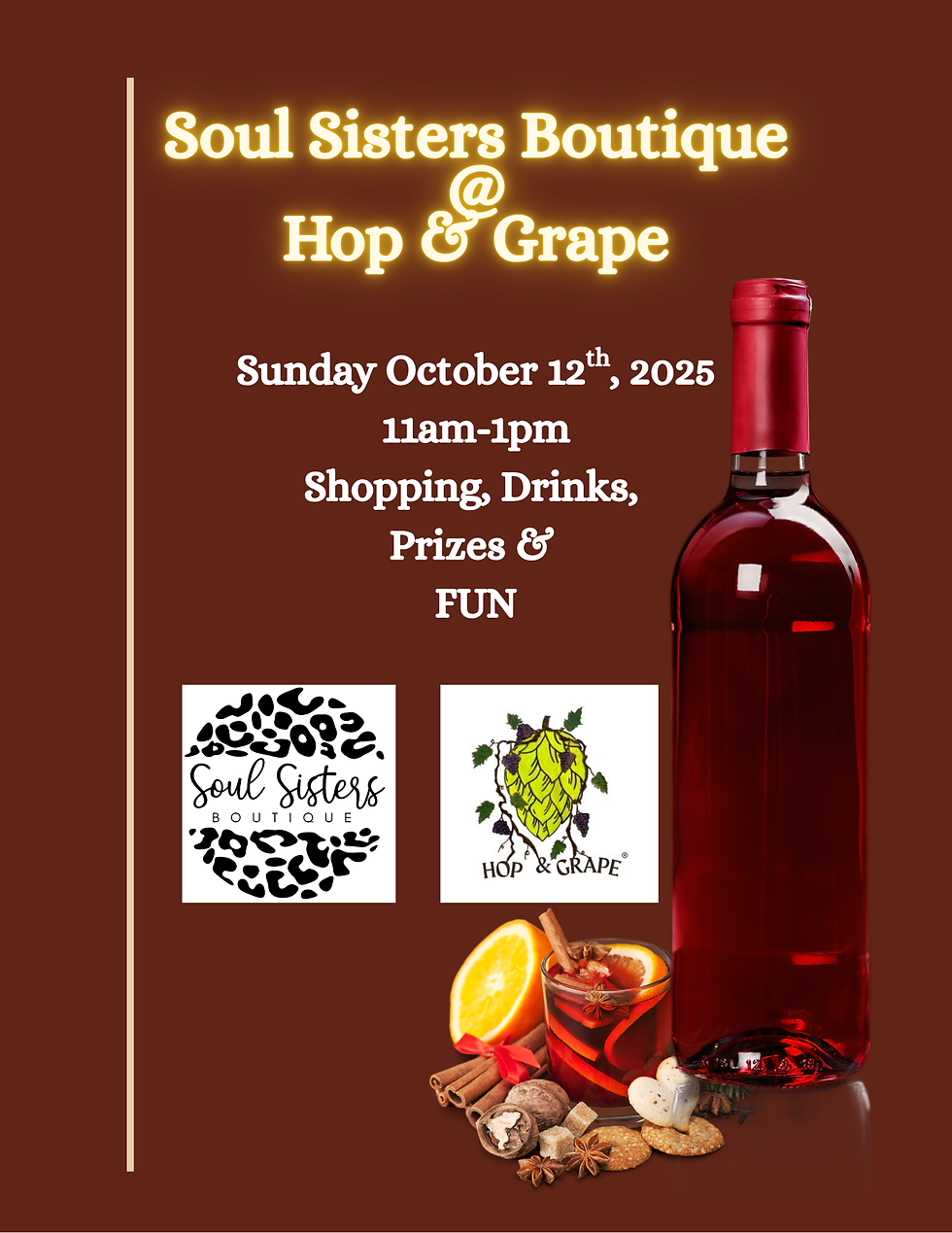 Sip and Shop!