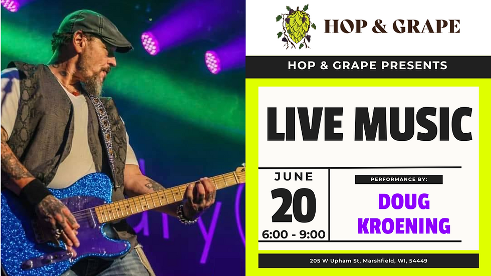 Live Music with Doug Kroening