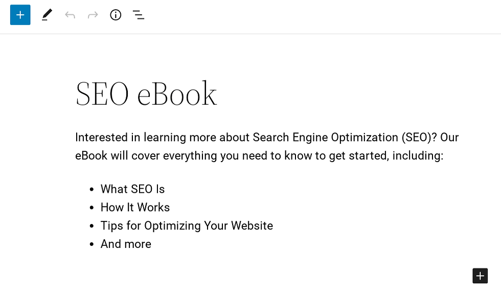 A title and description for an eBook download.