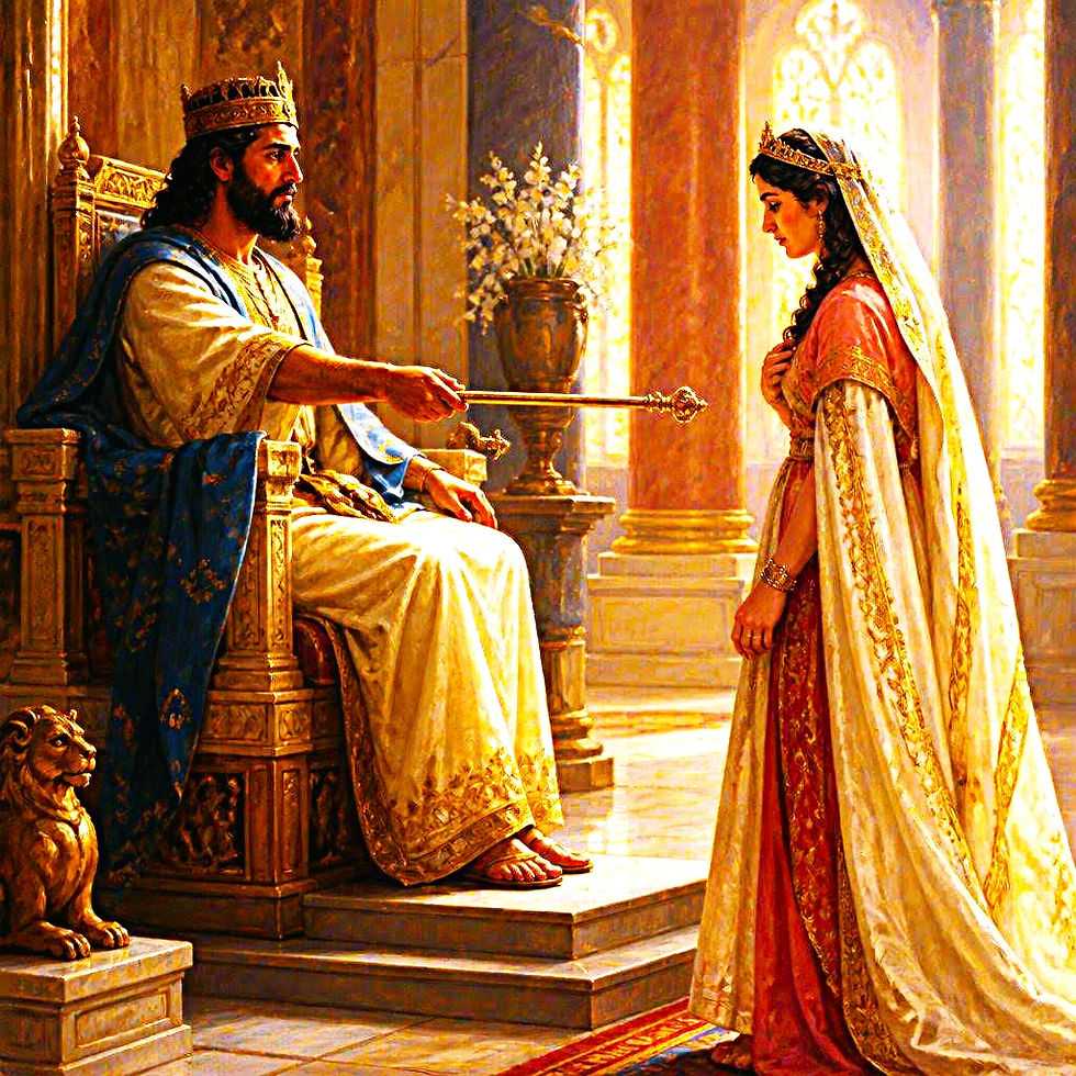 When The King Extends The Scepter