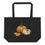 Thumbnail: Pumpkin Large Tote Bag