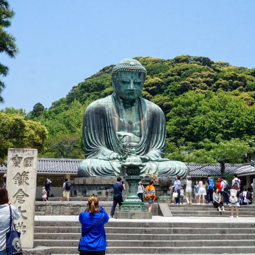 The great daibutsu in kamakura, japan