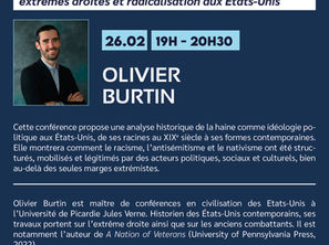 La haine comme projet politique - Olivier Burtin - Conférence RRA 2025-2026