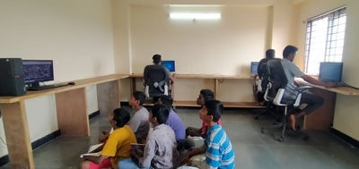 Children at study time