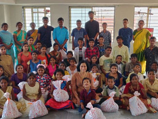Welcoming the Children to the
NEW SOFKIN Home!