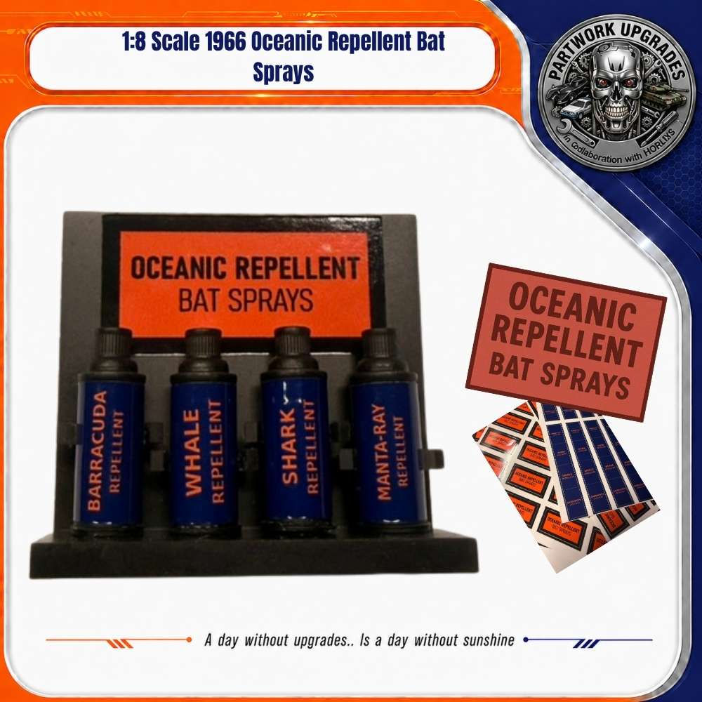 1:8 Scale 1966 Oceanic Repellent Bat Sprays