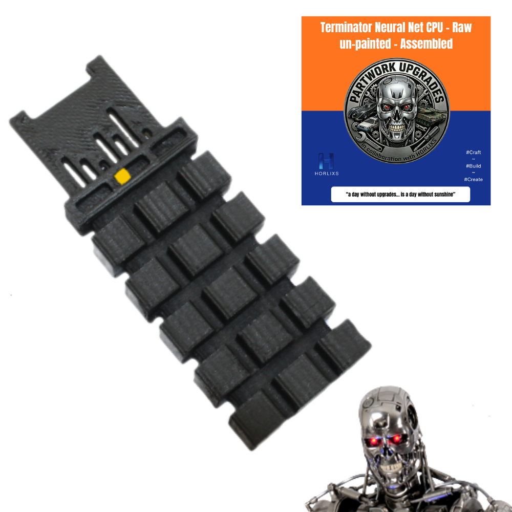 Terminator Neural Net CPU - Raw un-painted - Assembled